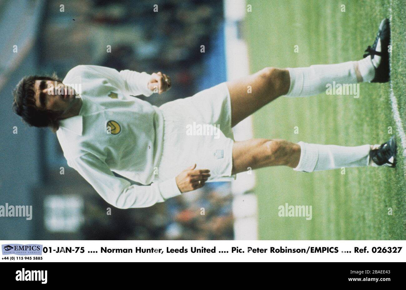 01-JAN-75 ... Norman Hunter, Leeds United Stockfoto