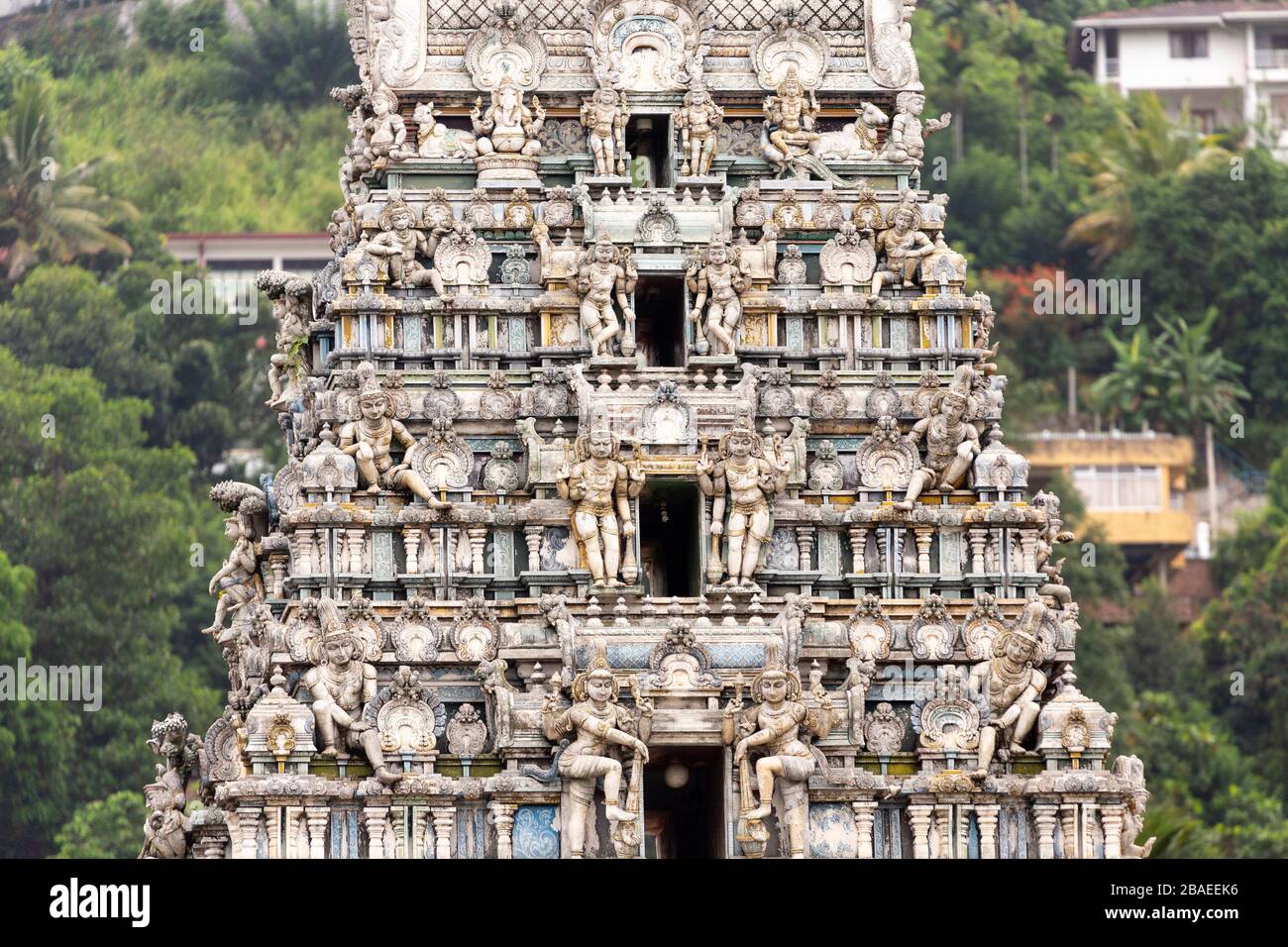 Hindutempel in Kandy, Sri Lanka Stockfoto