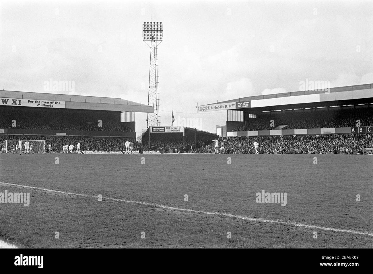 Ein allgemeiner Blick auf das St Andrews Stadium, Heimstadion von Birmingham City, während des Spiels Stockfoto