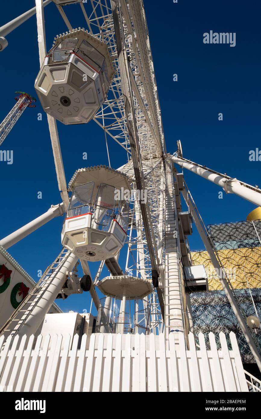 The Big Wheel; Centenary Square; Birmingham; West Midlands; Weihnachten 2019 Stockfoto