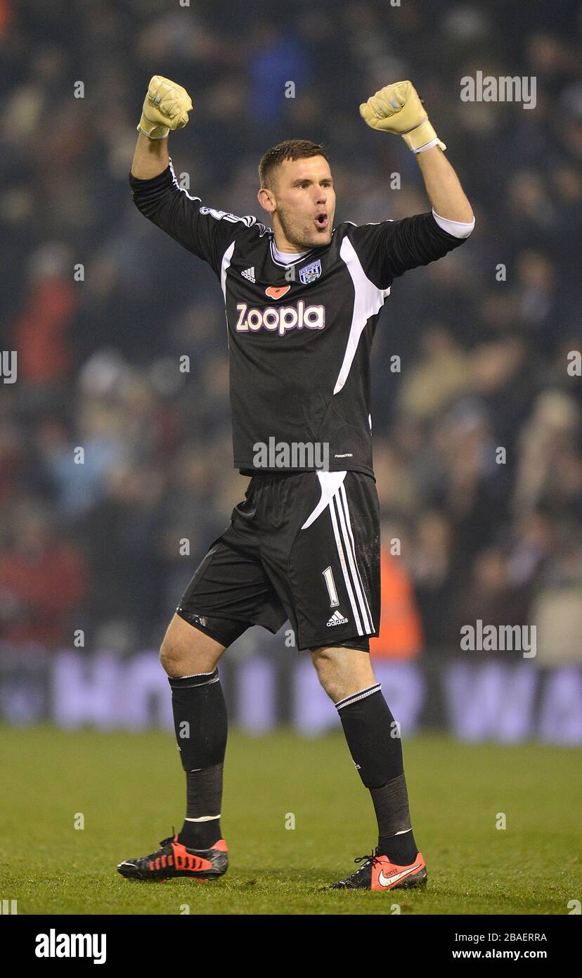 Ben Foster, West Bromwich Albion Torhüter Stockfoto