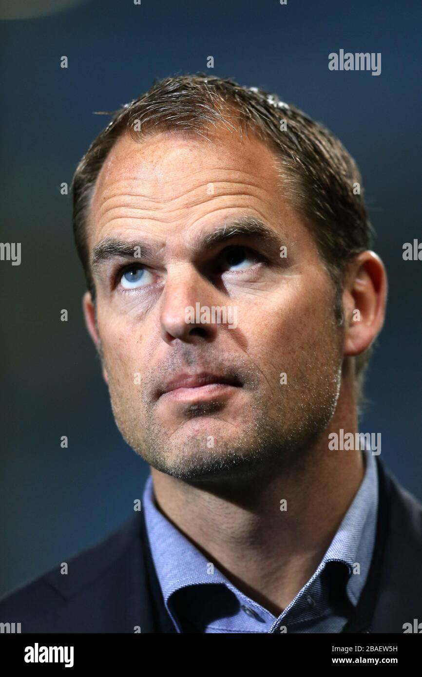 AJAX-Manager Frank de Boer Stockfoto