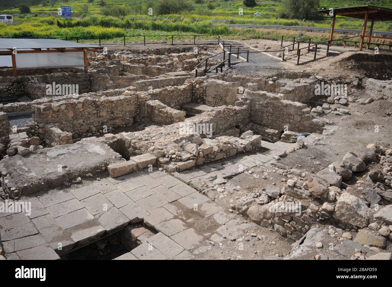 Magdala - Jüdische Stadt im ersten Jahrhundert, Israel Stockfoto