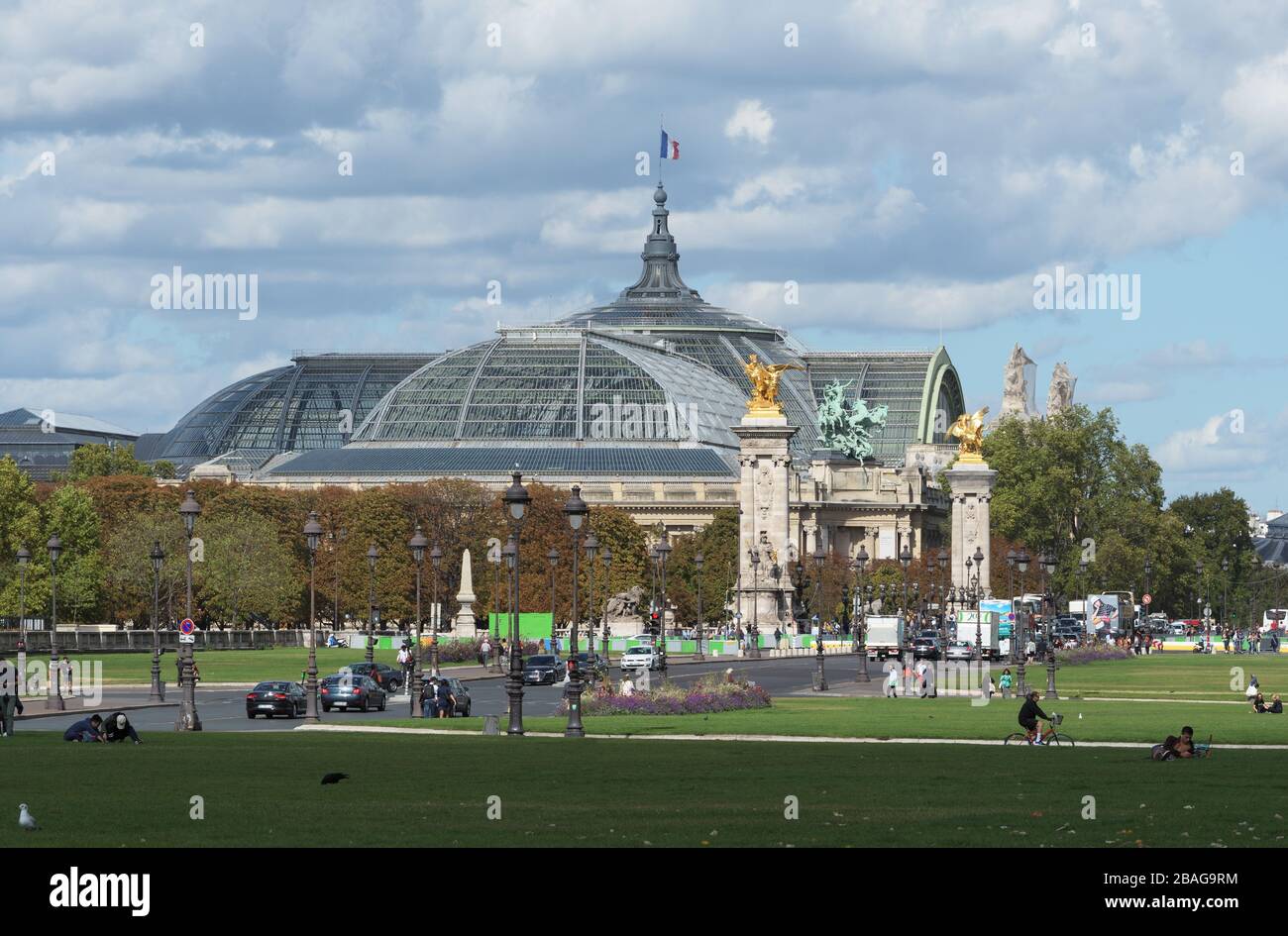 Grand Palais in Paris, Frankreich Stockfoto