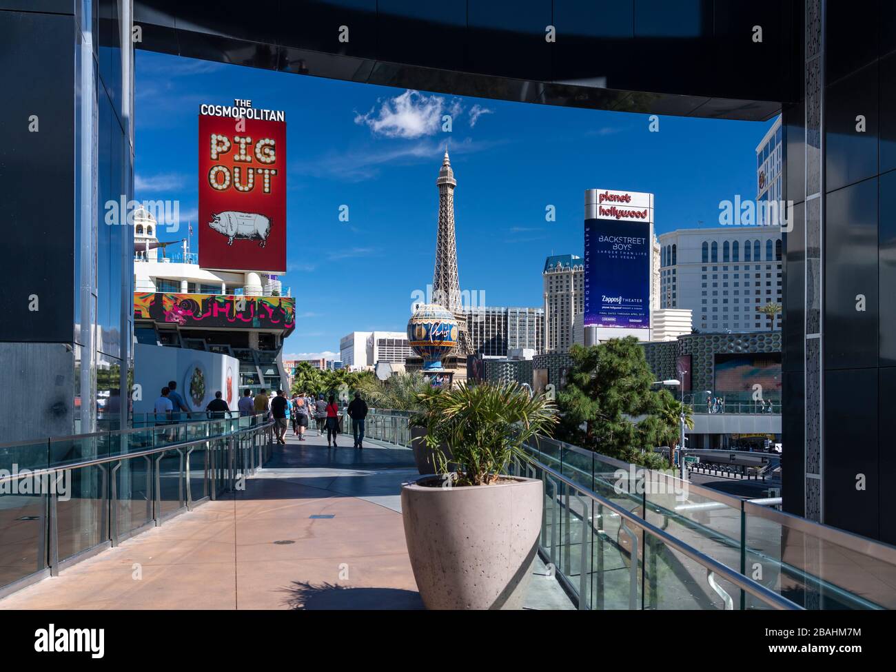 Der Strip in Las Vegas, Nevada, USA. Stockfoto