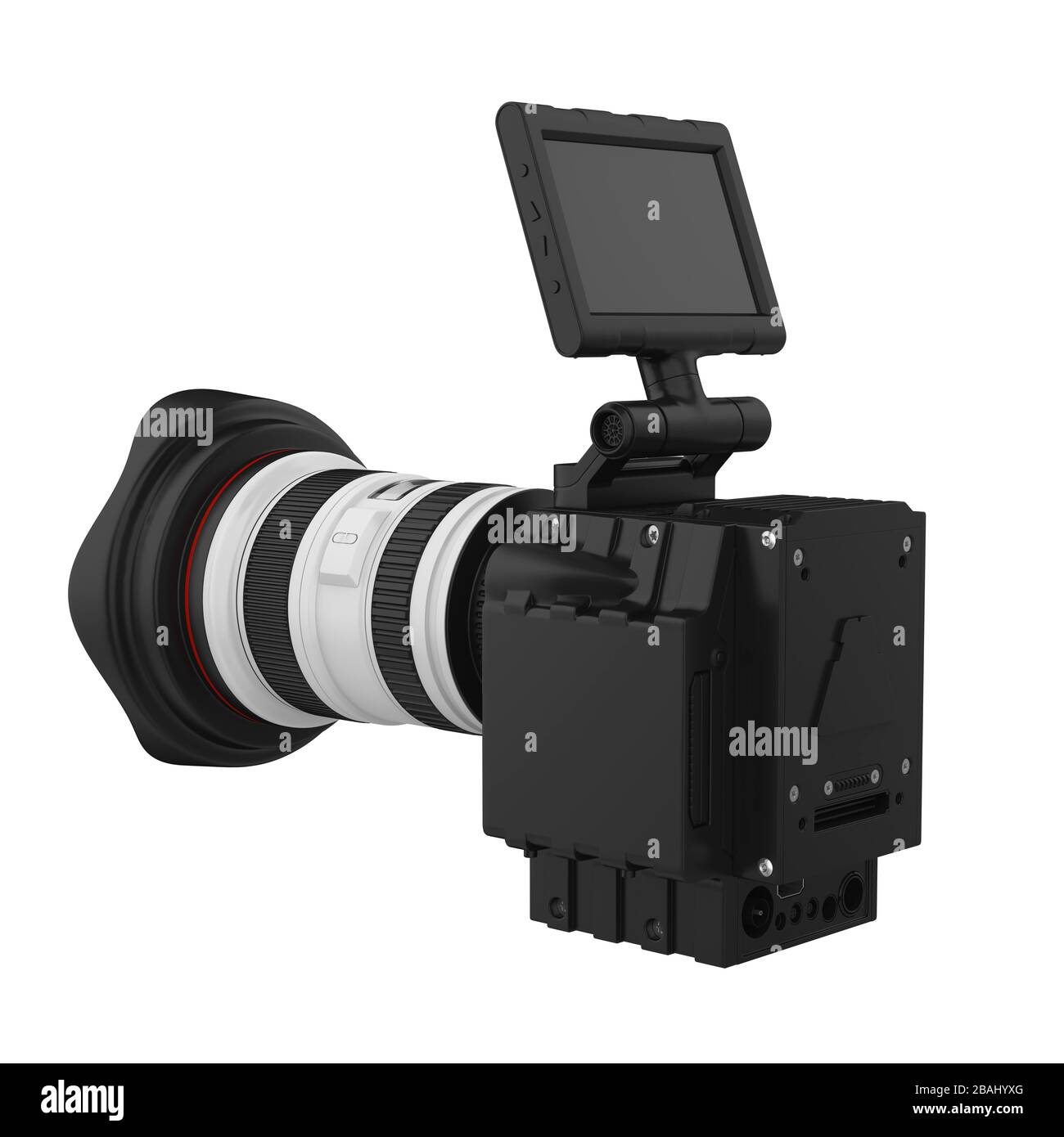 Videokamera Isoliert Stockfoto