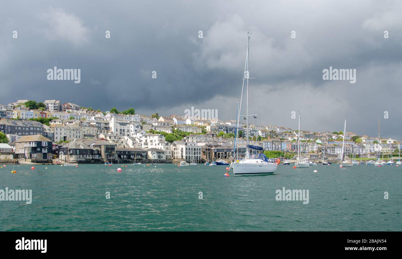 Falmouth in Cornwall, England, Großbritannien Stockfoto