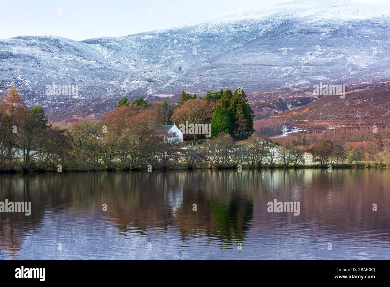 Alvie Church, Aviemore, Schottland, Großbritannien Stockfoto