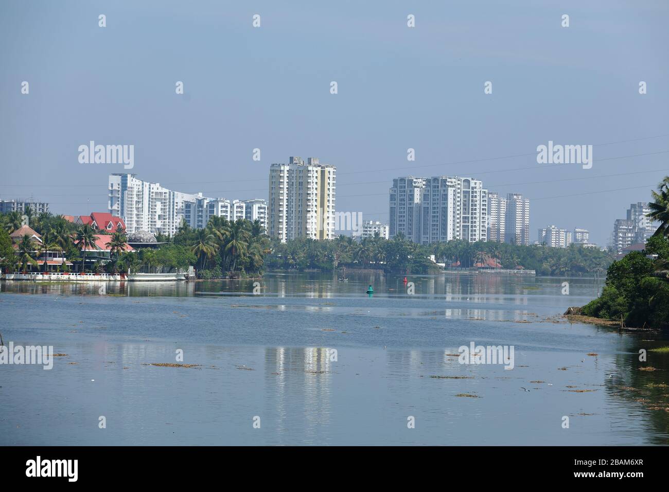 CRS-Zonenverletzung in Kerala, Indien Stockfoto