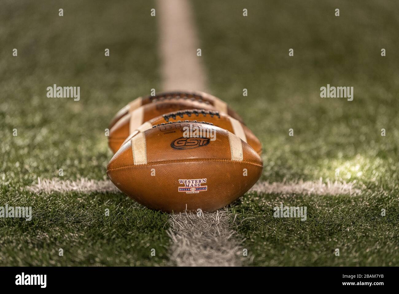 Ist es Fußball-Saison? Stockfoto Ist es Fußball-Saison? Stockfoto