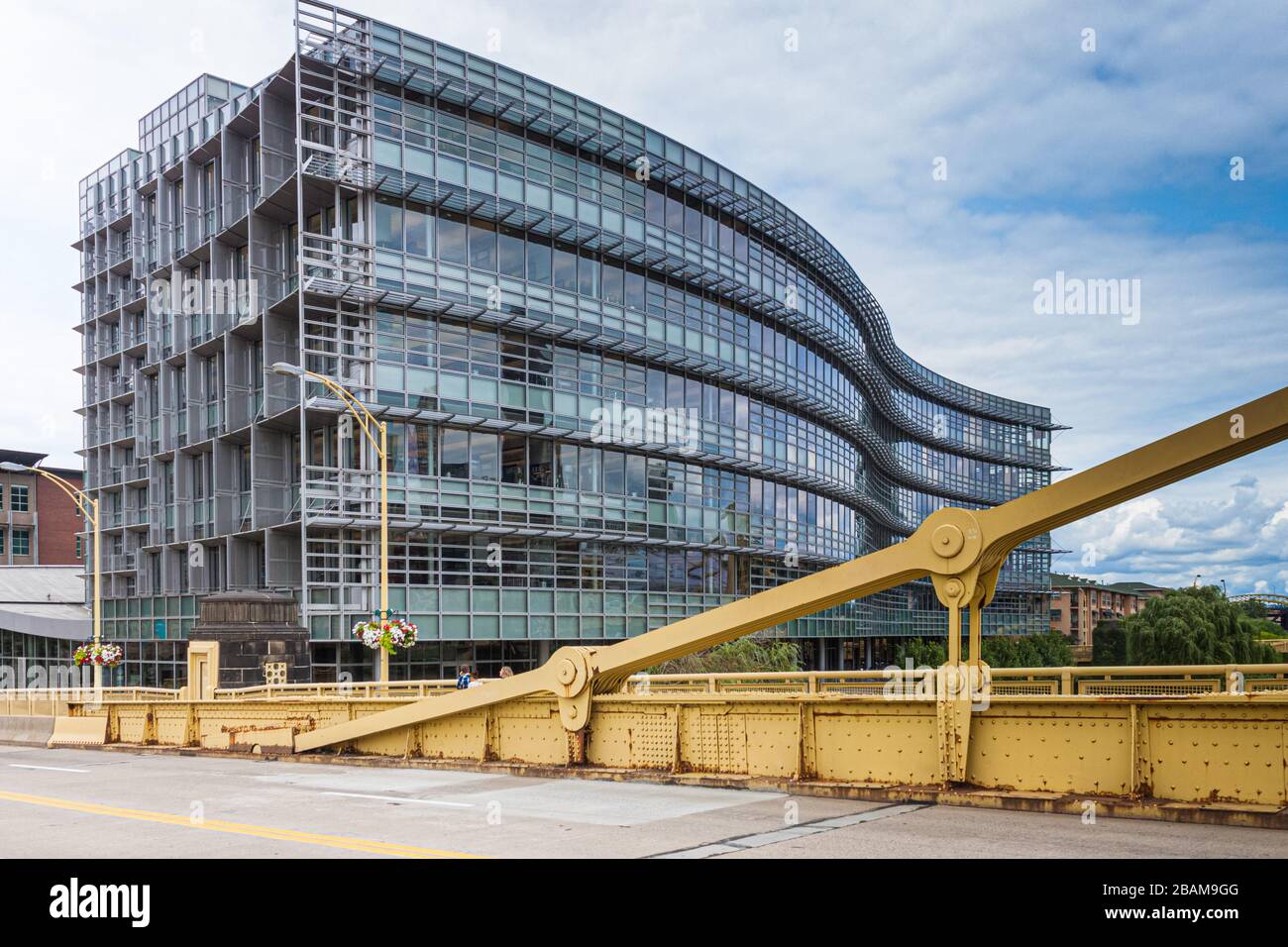 Andy Warhol Bridge, Pittsburgh, Pennsylvania Stockfoto
