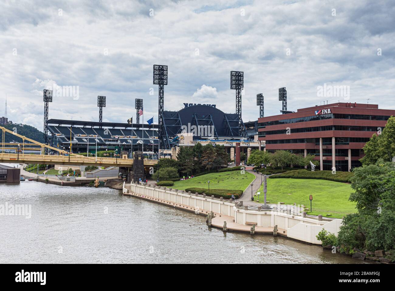 Andy Warhol Bridge, Pittsburgh, Pennsylvania Stockfoto