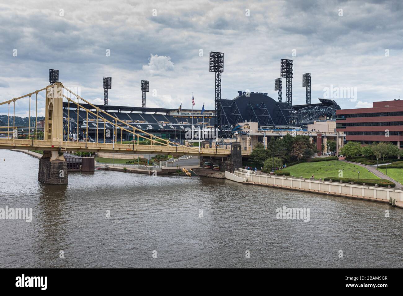 Andy Warhol Bridge, Pittsburgh, Pennsylvania Stockfoto