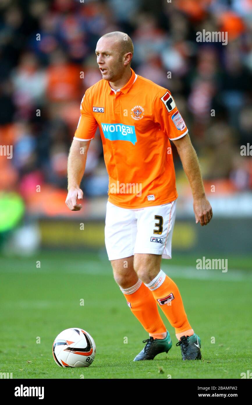 Stephen Crainey, Blackpool Stockfoto