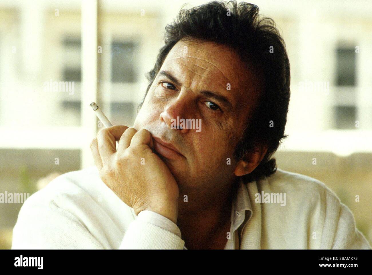 Ronald Harwood, CBE, in Südafrika geborener britischer Autor, Dramatiker und Drehbuchautor der FRSL. 1984 in London fotografiert Stockfoto