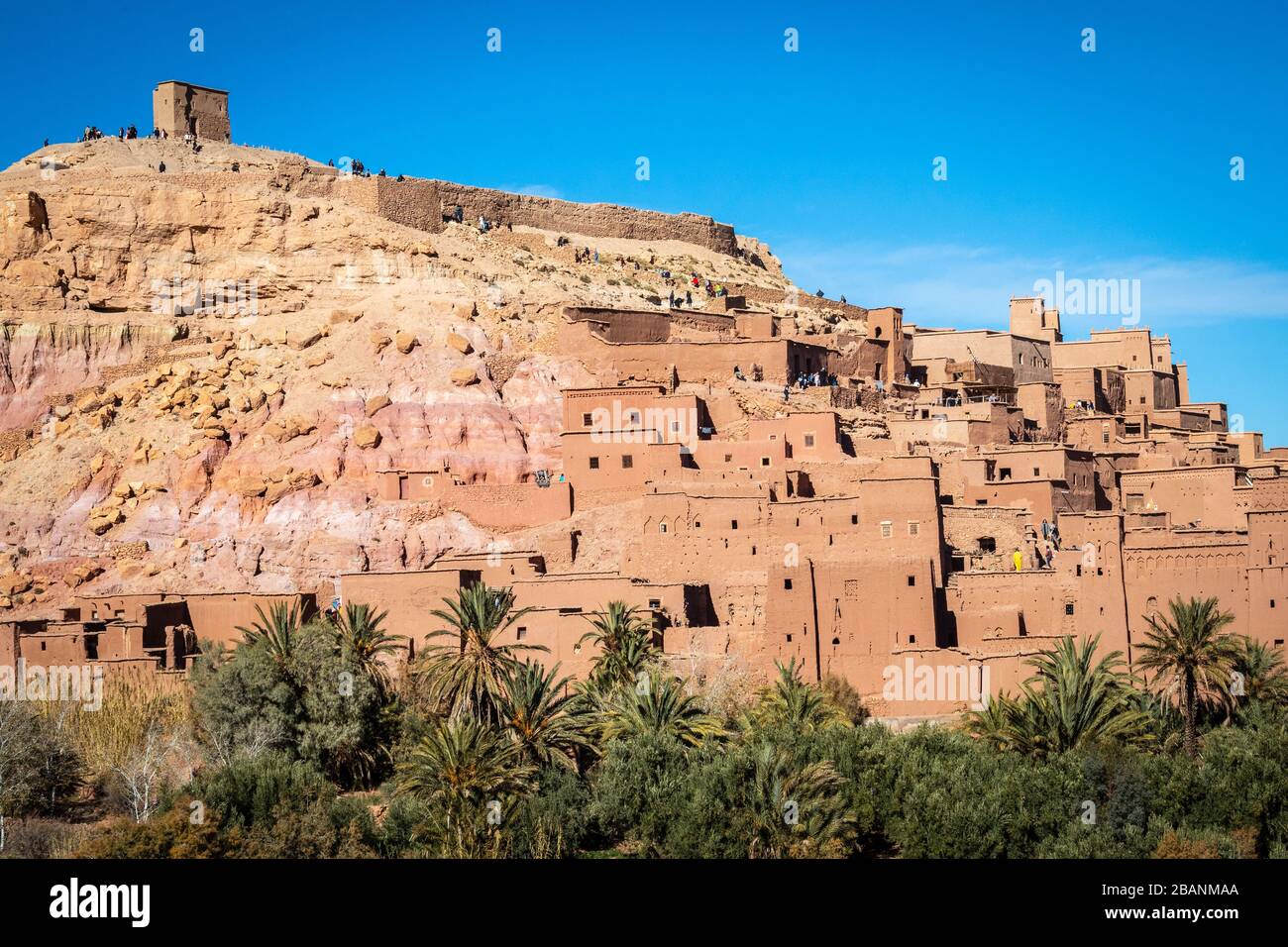 Ksar von Ait Ben Haddou, Marokko Stockfoto