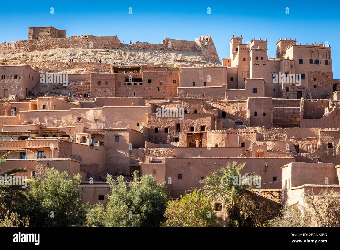 Ksar von Ait Ben Haddou, Marokko Stockfoto