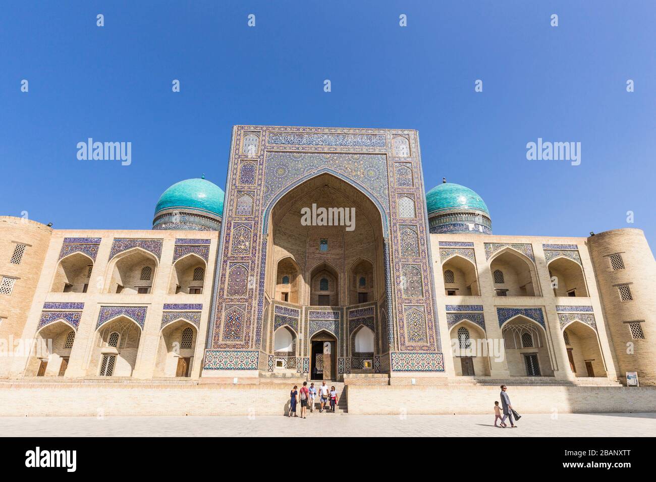 Madrasa mir-i Arab oder mir Arab Madrasa, Buchara, Buchara, Usbekistan, Zentralasien, Asien Stockfoto