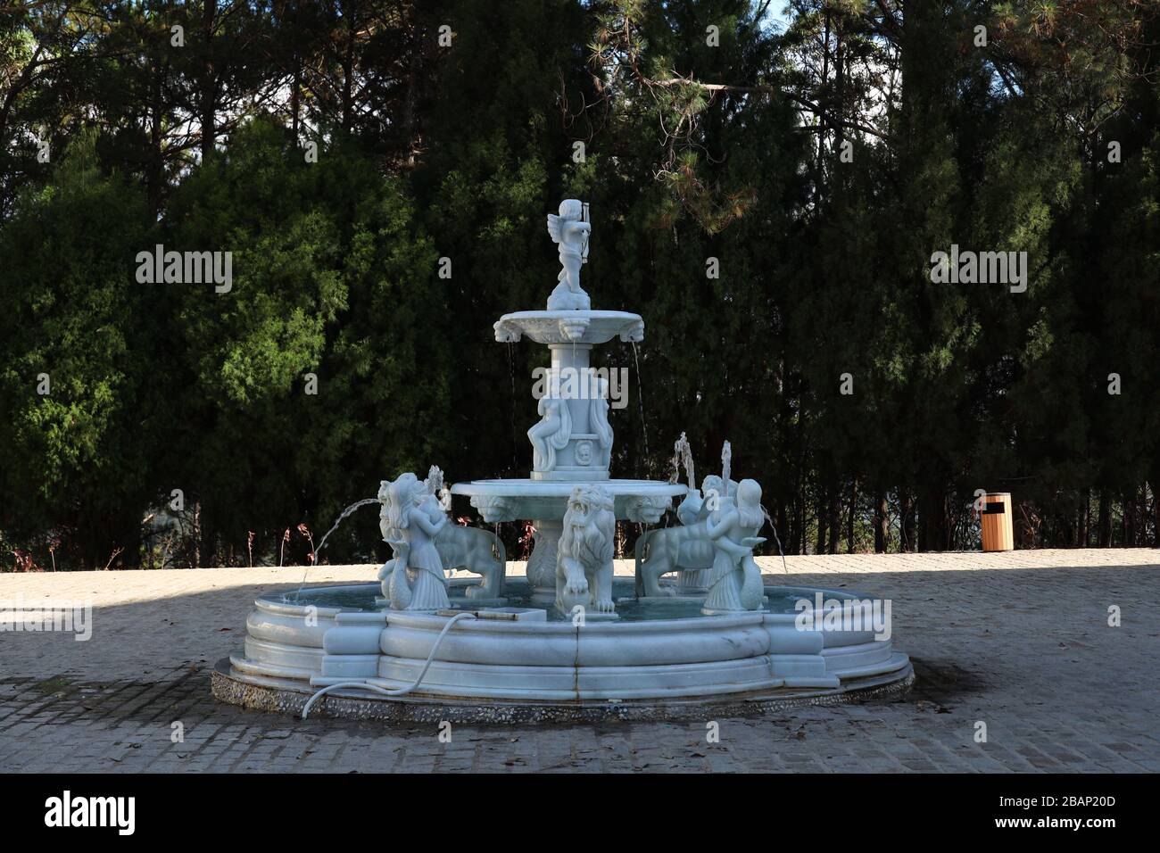 BaoDai Palace Dalat Vietnam Stockfoto