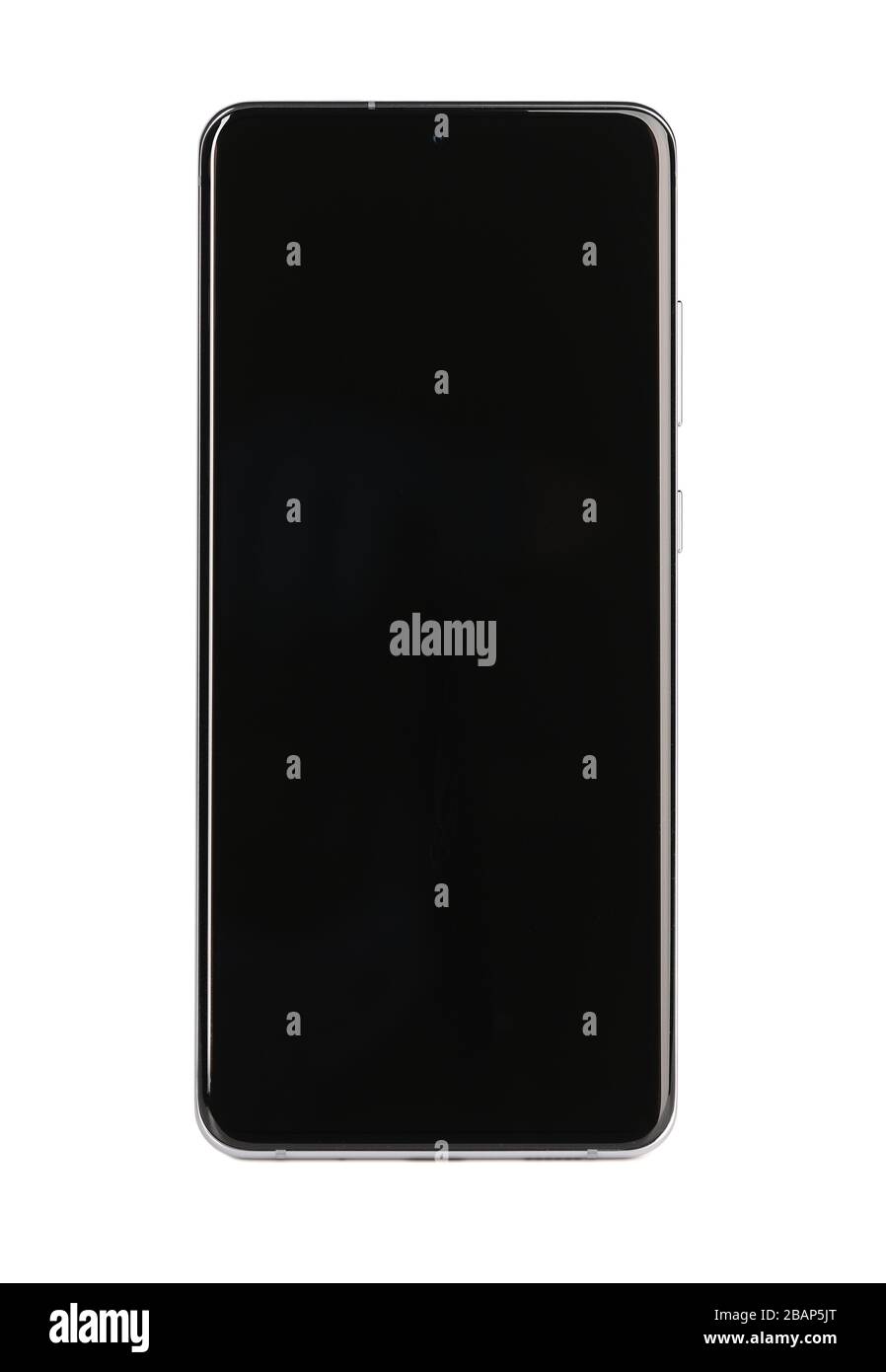 Samsung Galaxie s 20 ultraisoliert auf weißem Hintergrund Stockfoto