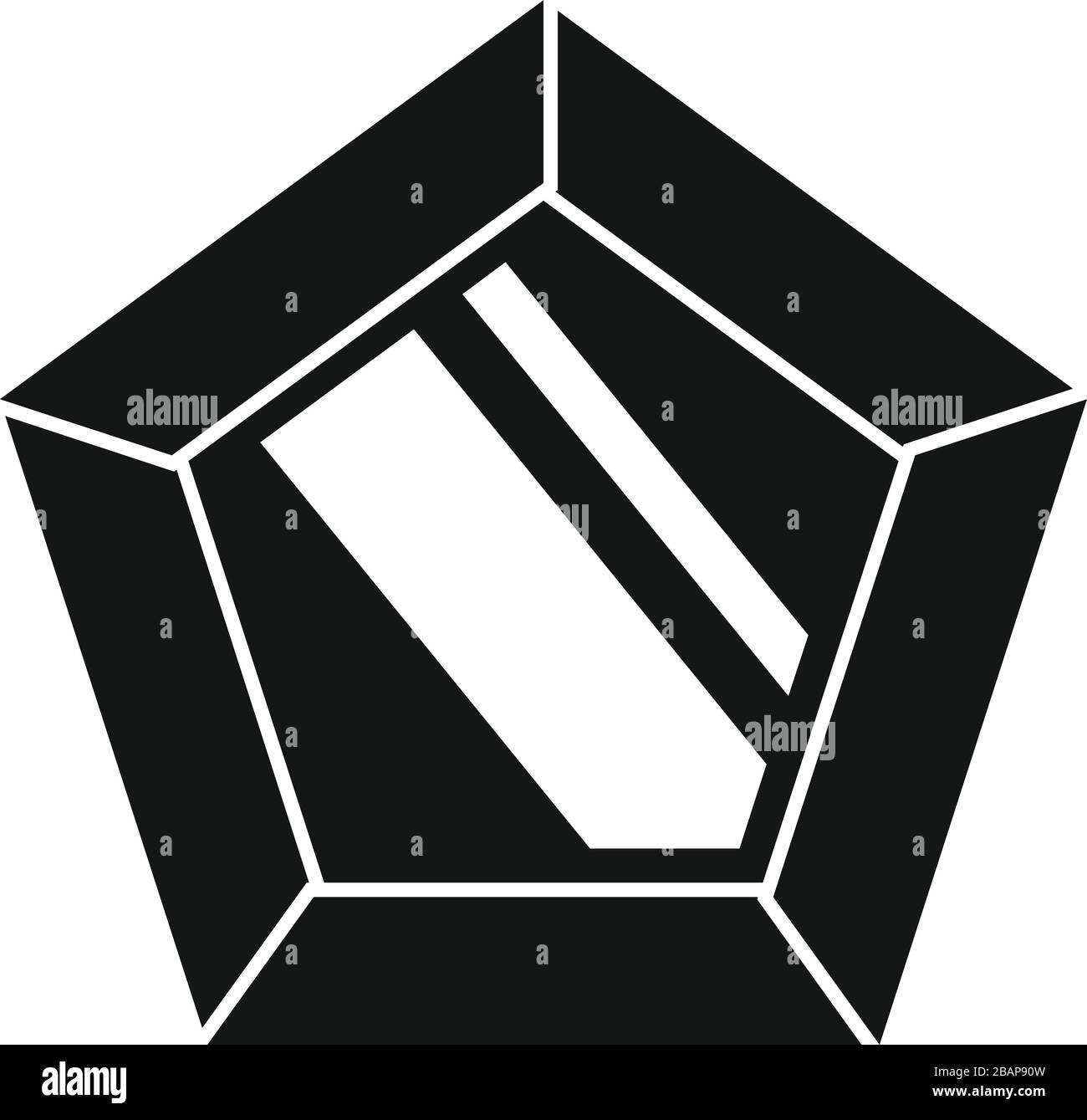 Princess Juwelen-Symbol. Einfache Darstellung des Prinzenjuwelen-Vektorsymbols für Webdesign isoliert auf weißem Hintergrund Stock Vektor