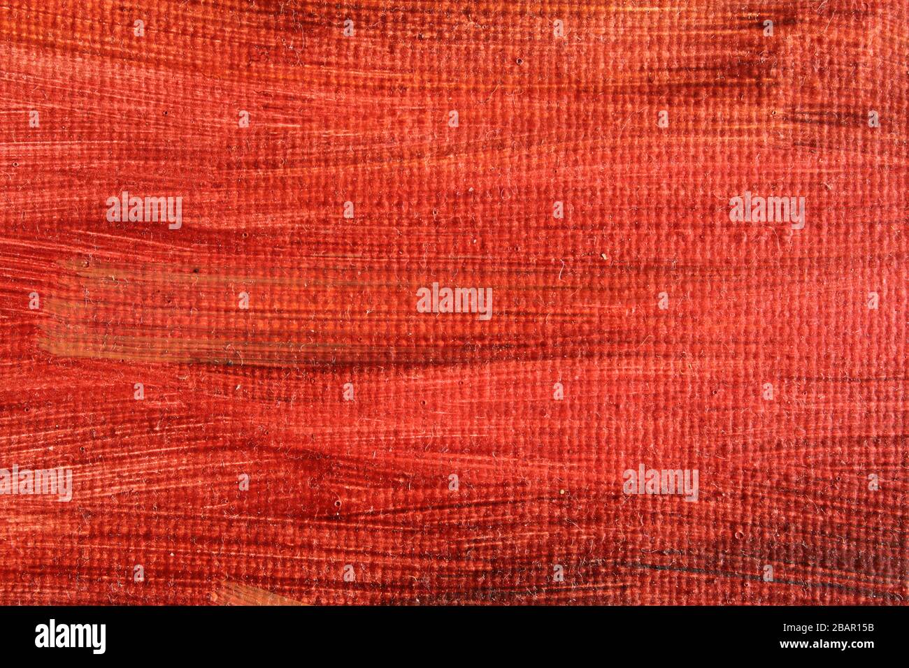 Red Oil Malerei als abstrakt hintergrund Textur Stockfoto