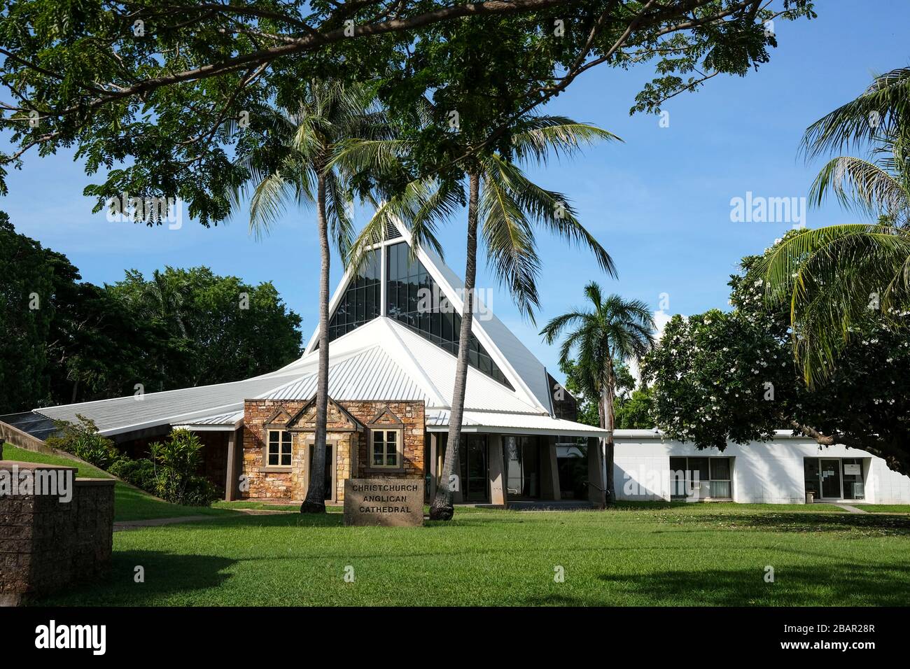 Christchurch Anglican Cathedral in Darwin City im Northern Territory von Australien. Stockfoto