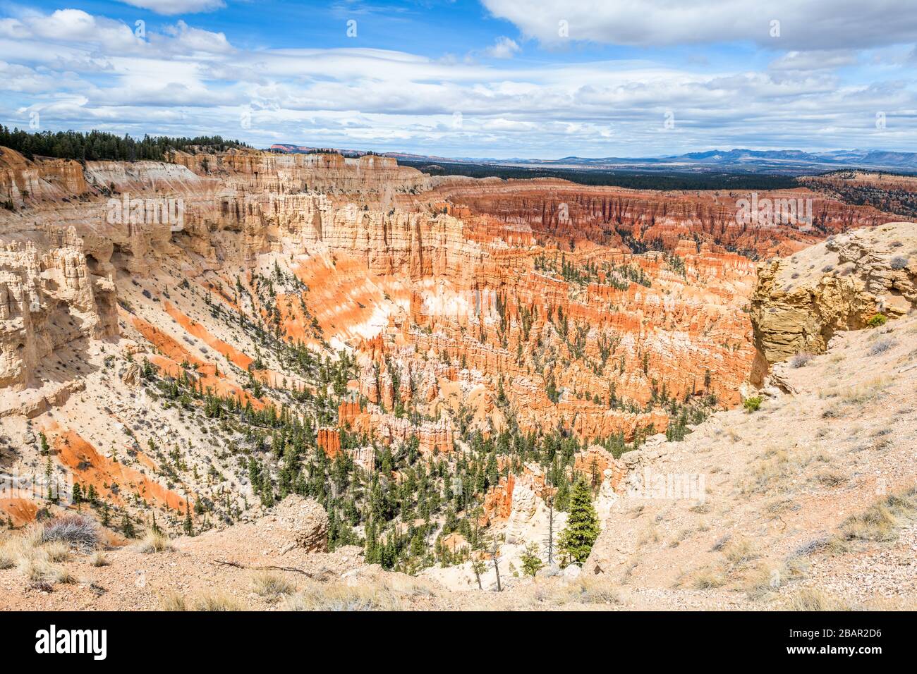 Bryce Canyon National Park, Utah, USA, in der Morgendämmerung. Stockfoto
