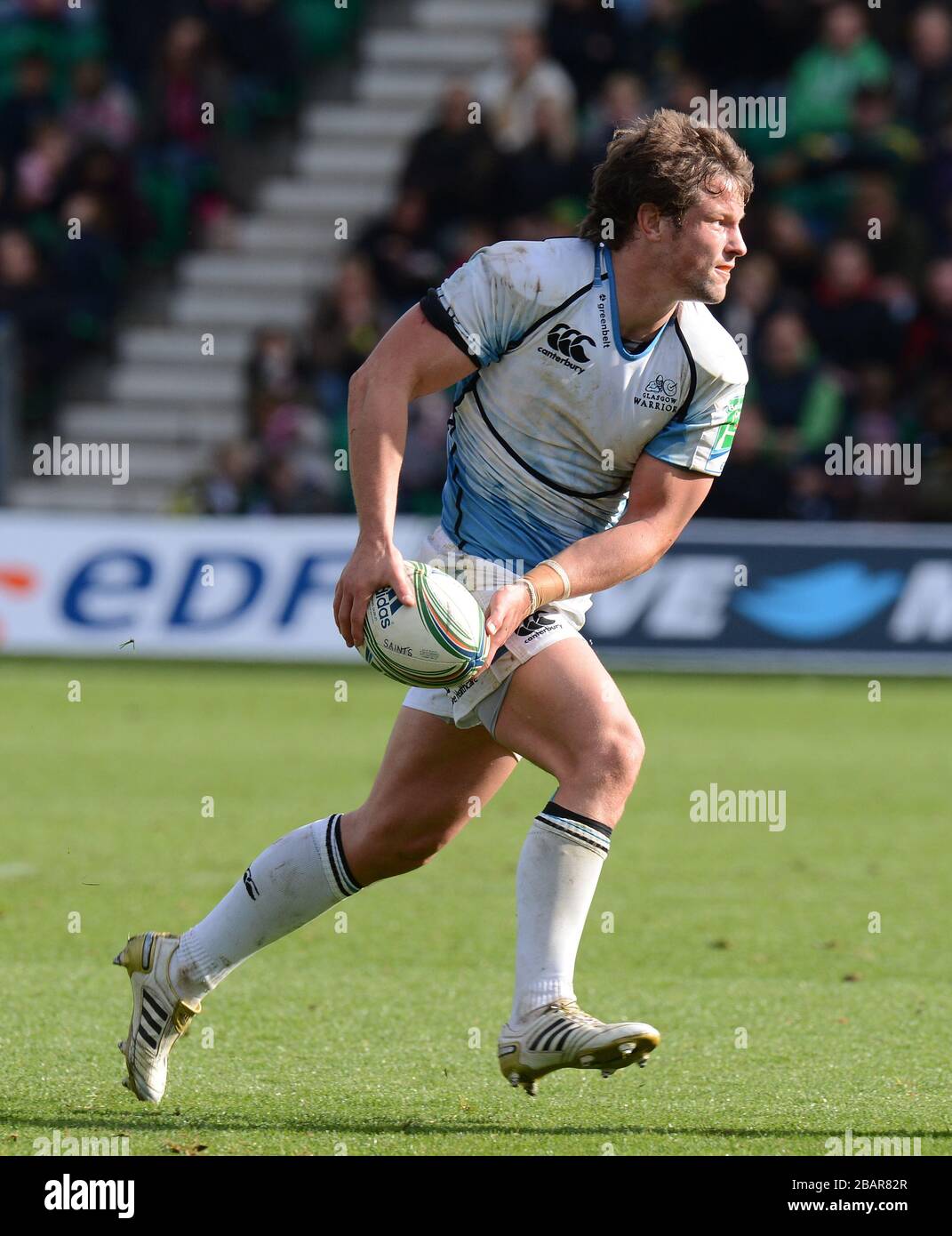 Peter Horne Von Glasgow Warriors Stockfoto