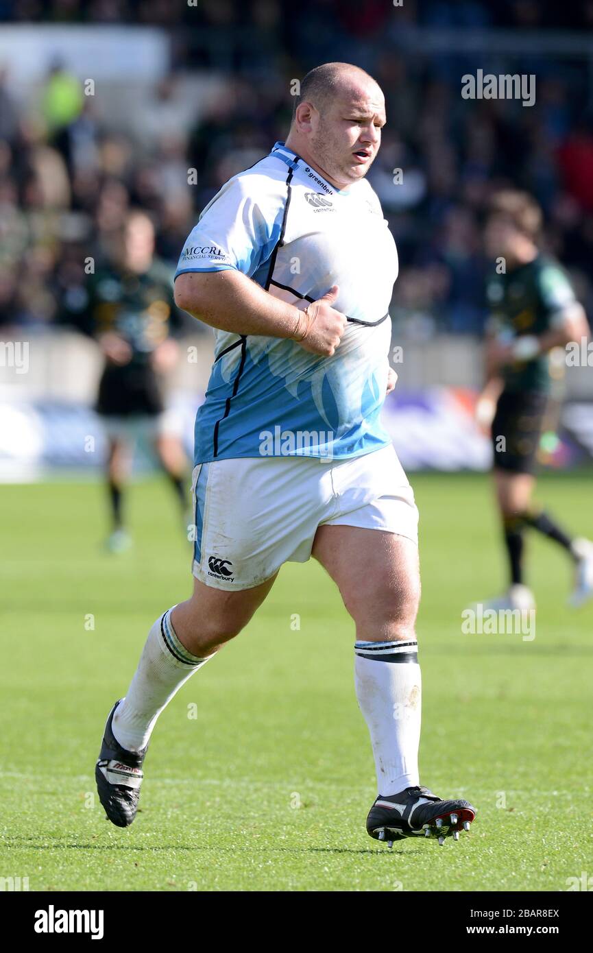 Dougie Hall, Glasgow Warriors Stockfoto