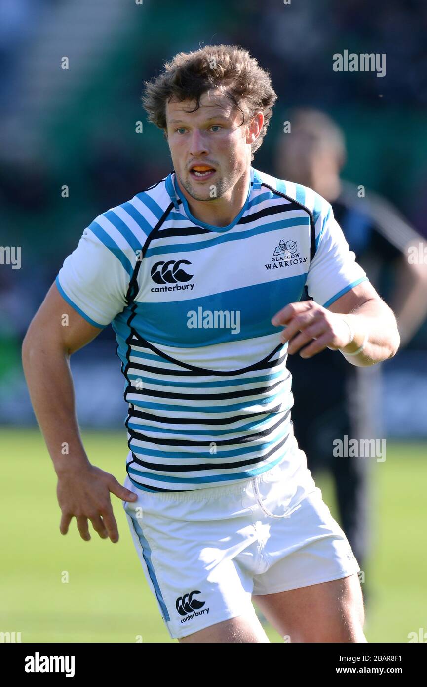 Peter Horne, Glasgow Warriors Stockfoto