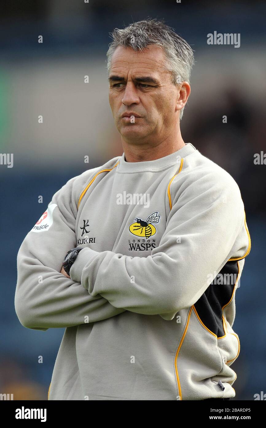 Shane Howarth, London Wasps ist Trainer Stockfoto