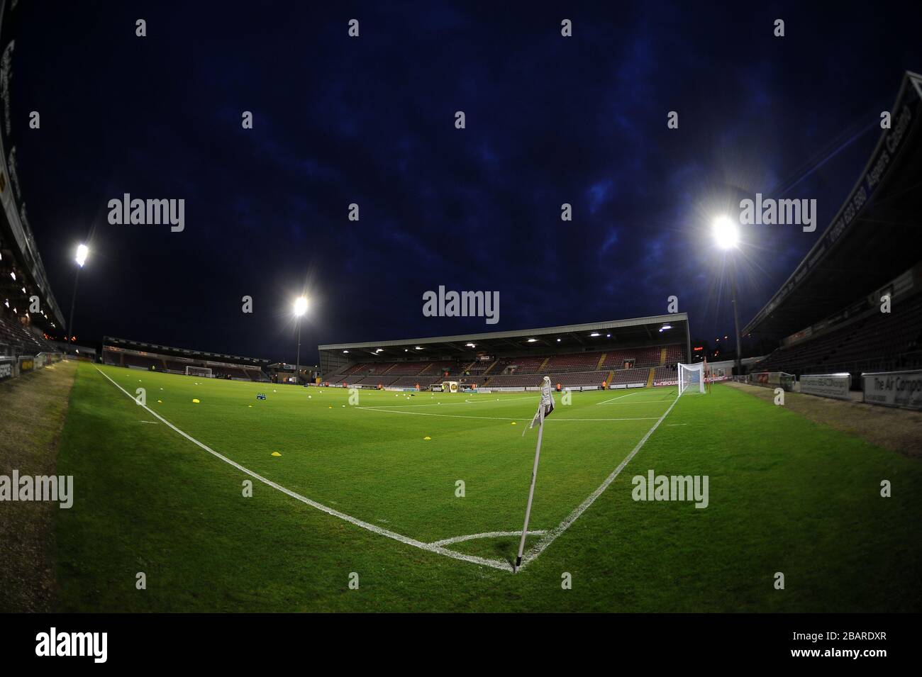 Northampton Town's Sixfields Stadium Stockfoto