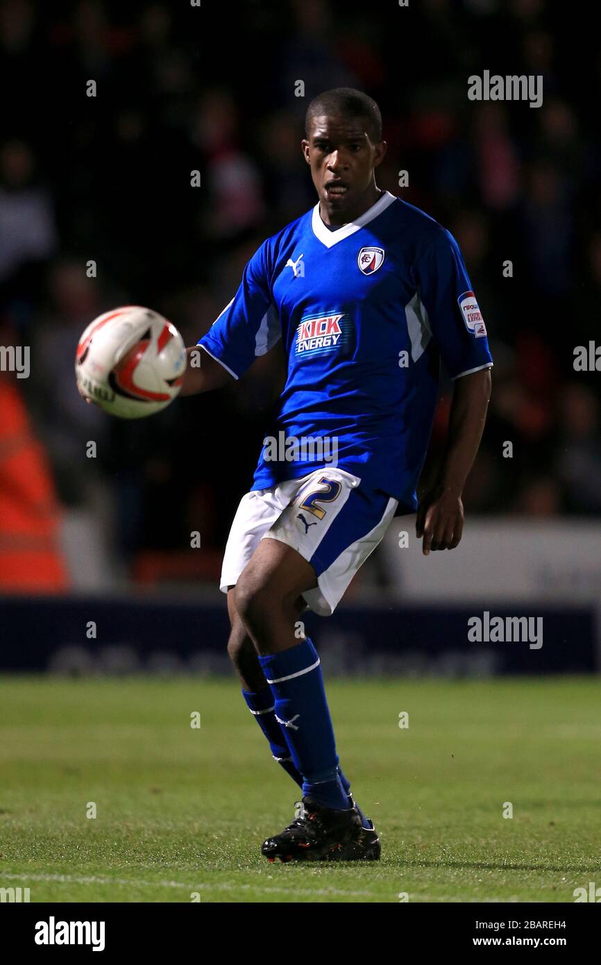 Tendayi Darikwa, Chesterfield Stockfoto