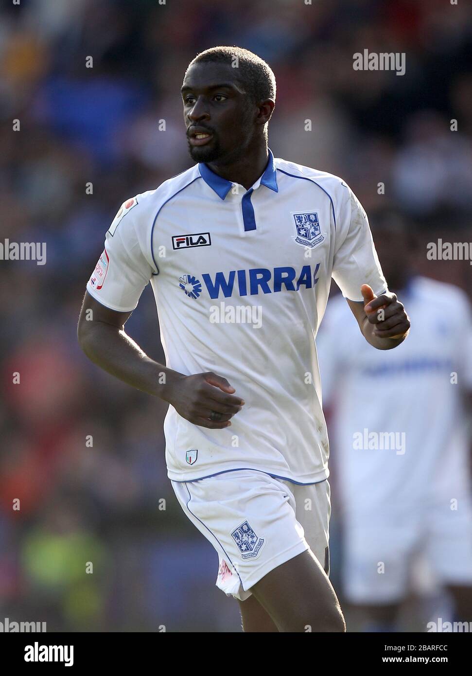 Tranmere Rovers' Zoumana Bakayogo Stockfoto