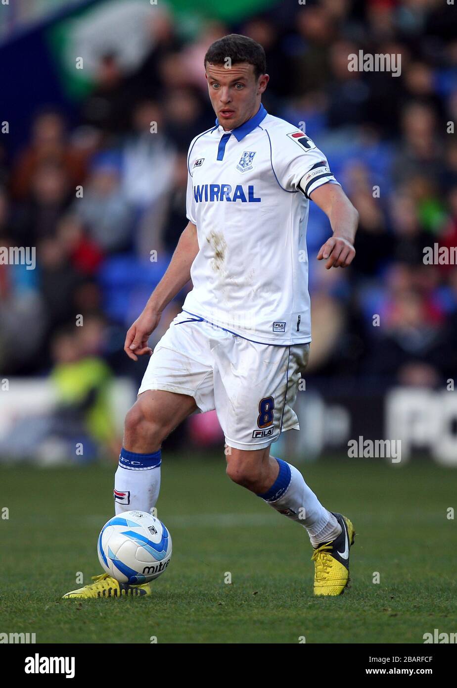 Tranmere Rovers' James Wallace Stockfoto