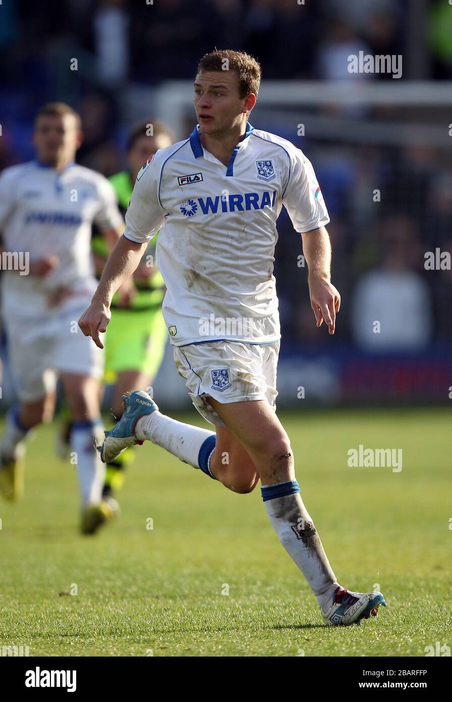 Tranmere Rovers' Ben Gibson Stockfoto