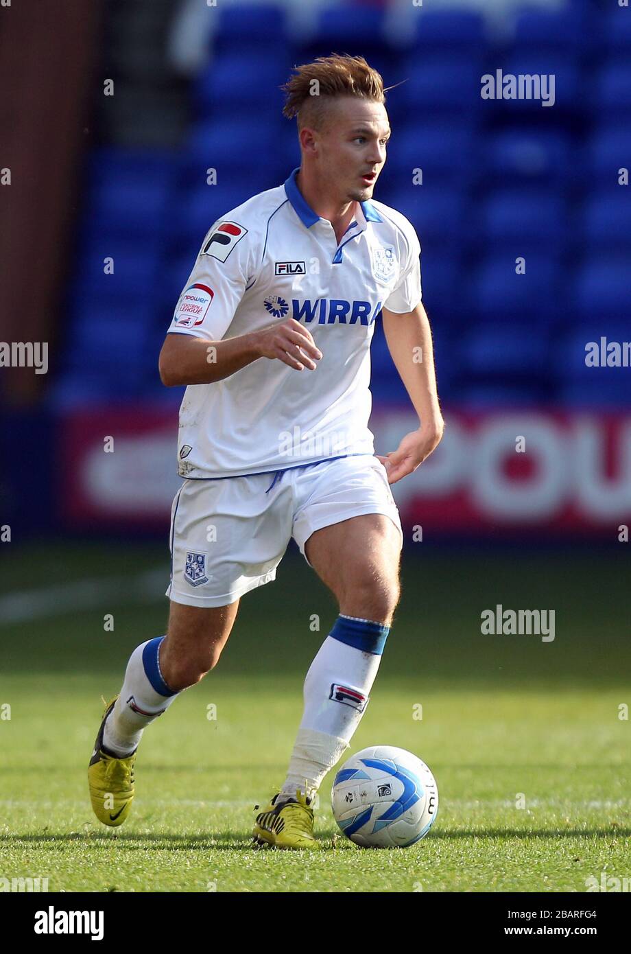 Adam McGuirk von Tranmere Rovers Stockfoto