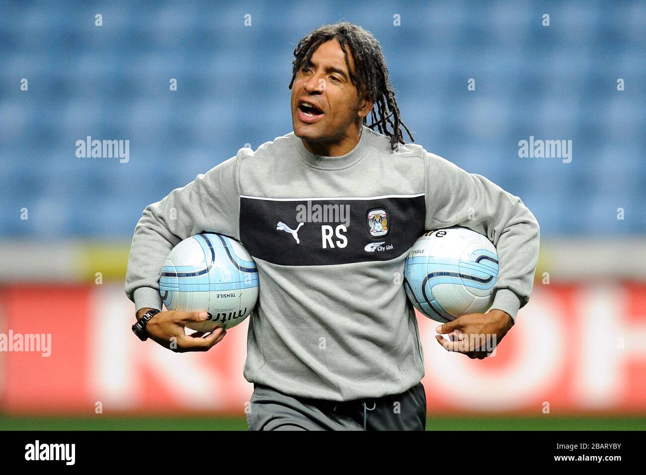 Coventry City Assistant Manager Richard Shaw Stockfoto