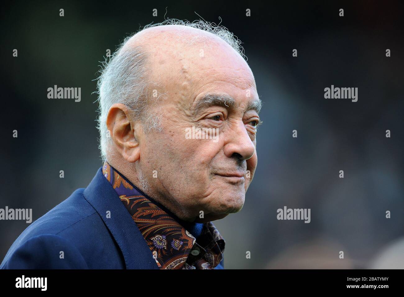 Mohamed Al Fayed, Fulham Chairman Stockfoto