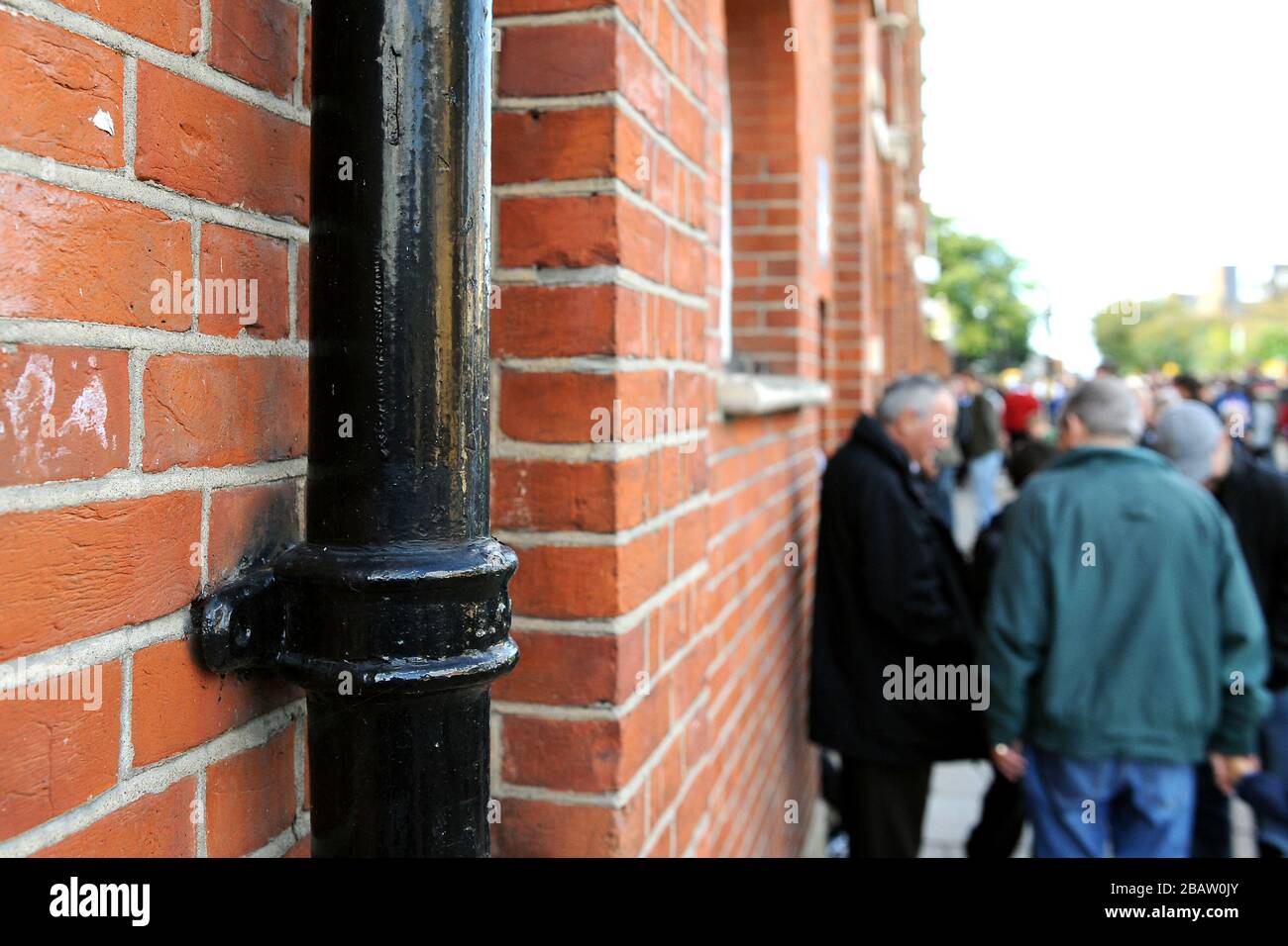 Allgemeiner Blick auf die Details von Craven Cottage, Heimat von Fulham Stockfoto