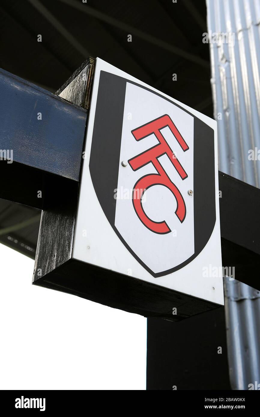Allgemeiner Blick auf die Details von Craven Cottage, Heimat von Fulham Stockfoto