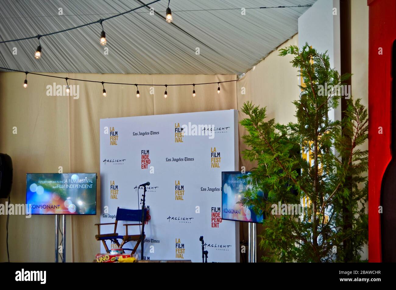 Los Angeles Filmfest in Culver City Stockfoto