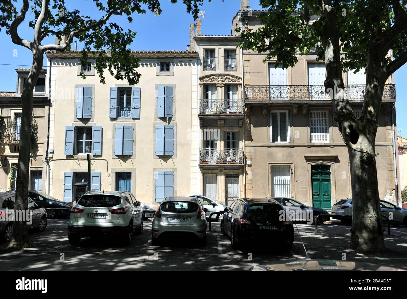 La Bastide Saint Louis, Carcassonne, Frankreich Stockfoto