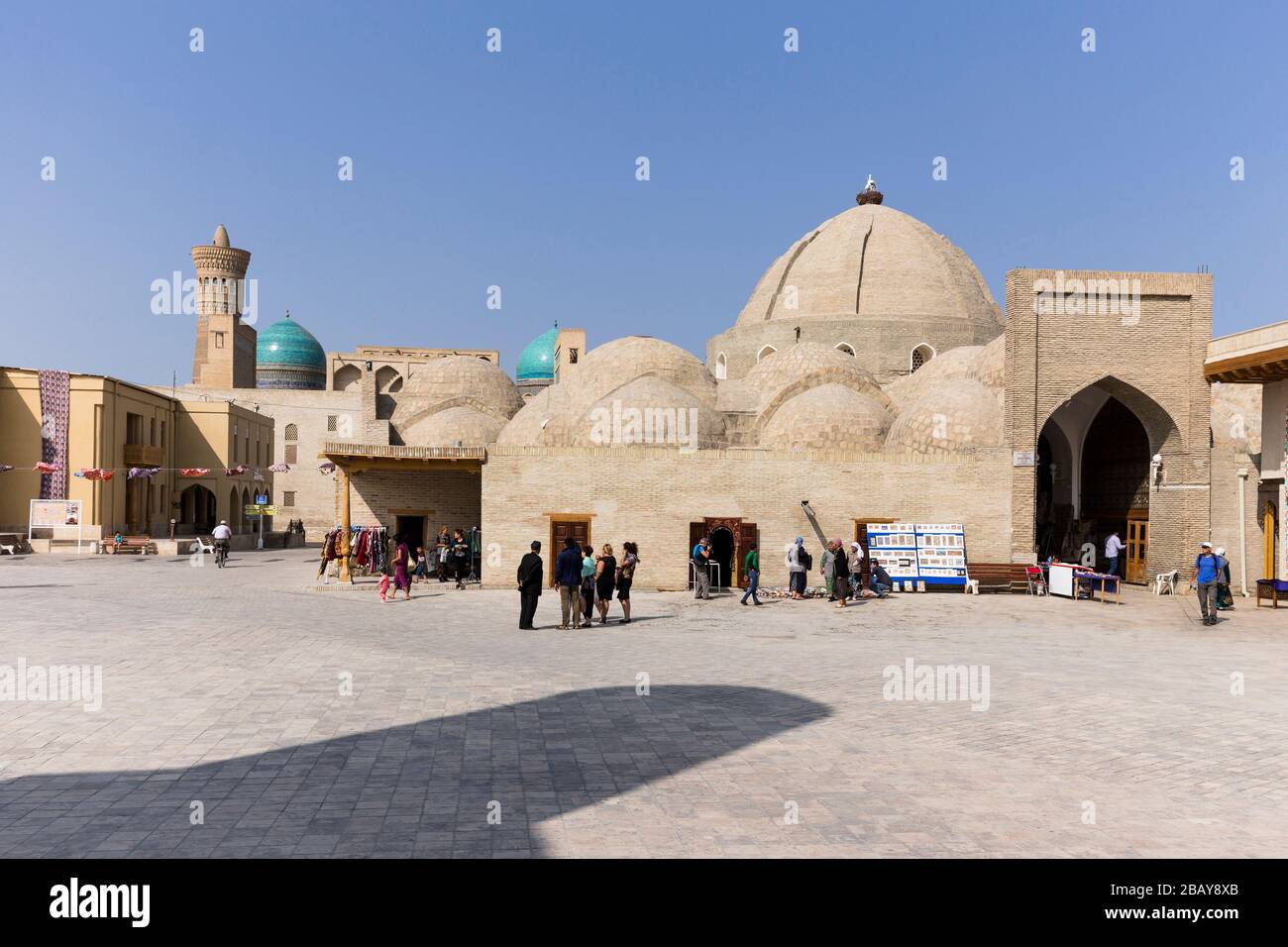 Taqi Zargaron im Stadtzentrum, Markt, Basar, Buchara, Buchara, Usbekistan, Zentralasien, Asien Stockfoto