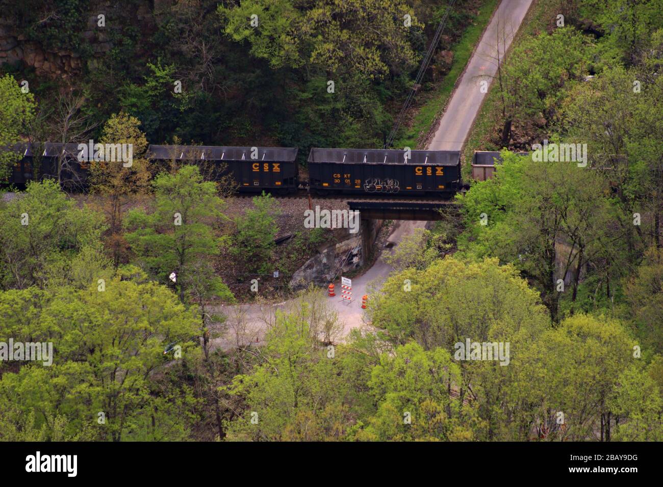 New River Gorge West Virginia Stockfoto