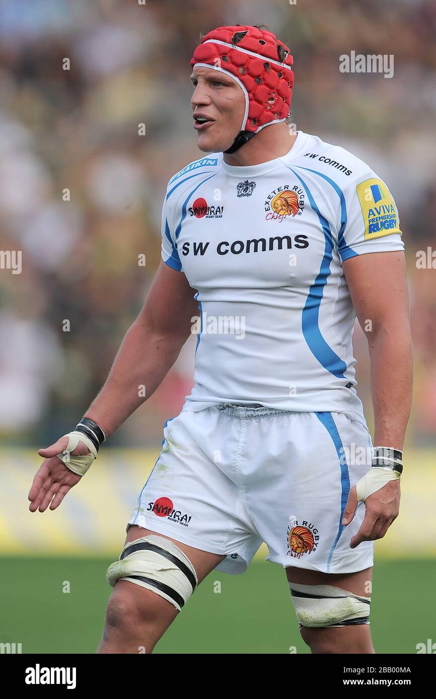 Tom Johnson, Exeter Chiefs Stockfoto