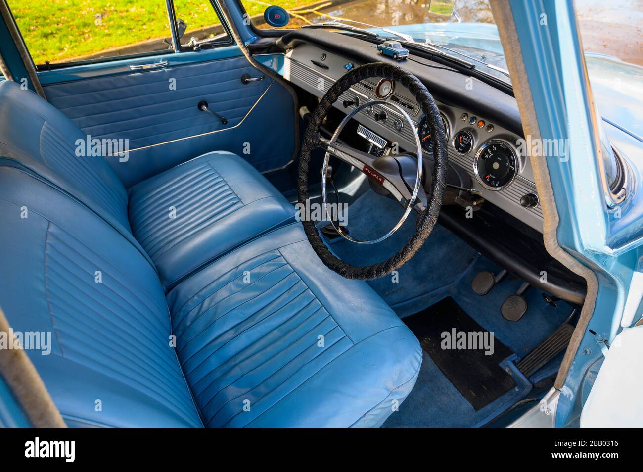 1964 Hillman Super Minx klassische britische Familienlimousine Stockfoto