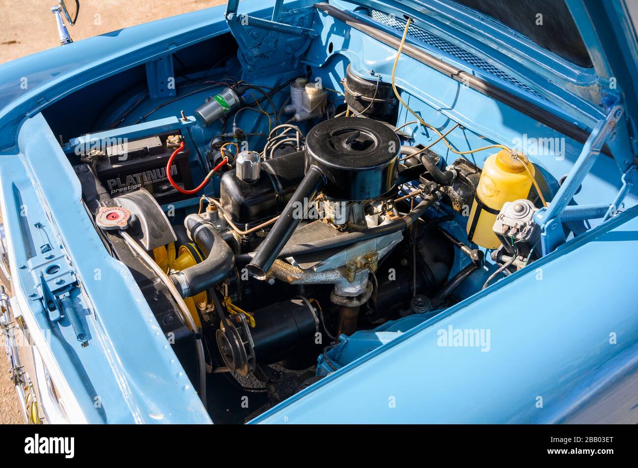 1964 Hillman Super Minx klassische britische Familienlimousine Stockfoto