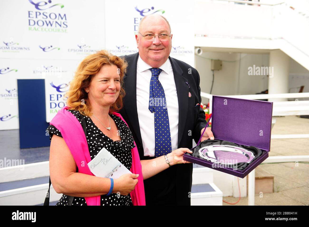 Der Gewinner des Sunderland-Buchmachers Shetland Derby 2012 nach dem Rennen Stockfoto